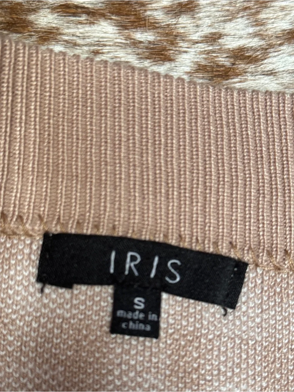 Iris Basic Pink & White Gingham Knit Crop Top and Skirt Set